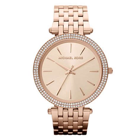 michael kors women's darci rose|darci rose gold tone watch.